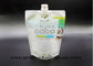 16oz 500ml Coconut Milk Packaging Self Suction Nozzle Bag Stand Up Bag With Spout