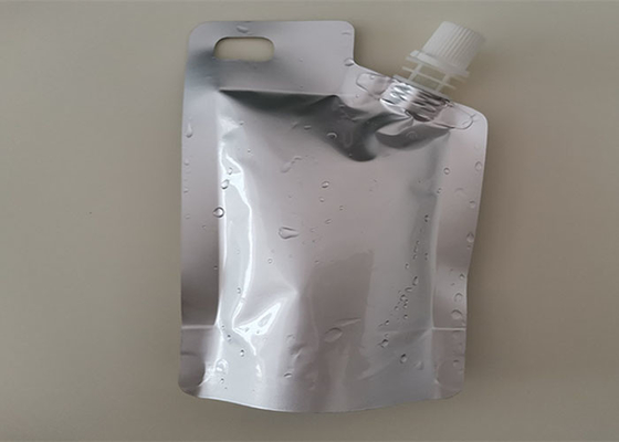 Aluminum Foil Stand Up Wine Pouch With Spout Custom Printing Spout Pouch Bags