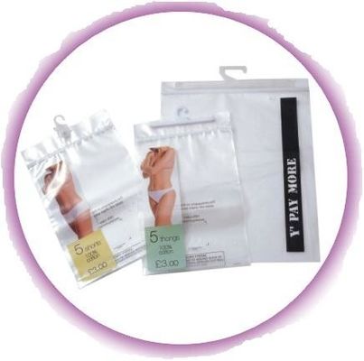 Water Proof Poly Bags With Hangers