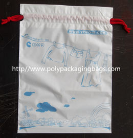 Lovely Recyclable Drawstring Plastic Bags For Children Toy / Books