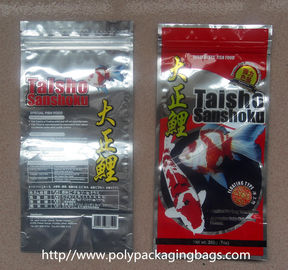 Moisture Barrier Custom Printed Foil Ziplock Bags Dog Food Packaging