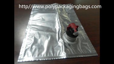 Reusable Aluminum Foil Bag Stand Up Pouch With Spout for Wine