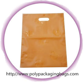 Cute Die Cut Handle Bags For Clothes Shopping / Garment Plastic Bags