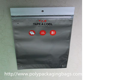 Custom Logo Printing Men Underwear Packaging Bag With Zipper Hanger