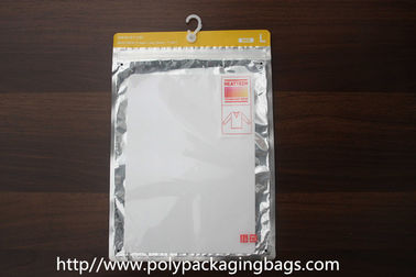 Small Compounded Clear Poly Bags With Hangers Or Hook For T – Shirt / Sleeve