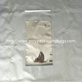 Gravure Printing Self Adhesive Plastic Bags One Side Aluminum Foil Transparent