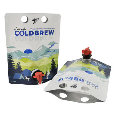 Customized Stand Up Pouch With Spout PET AL NY PE Or Custom Material Structures Engineered For Packaging And Easy Pouring
