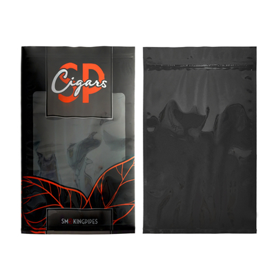 Portable cigar moisturizing bag Moisturizing Cigar Packaging Bag With Hygrometer Layer
