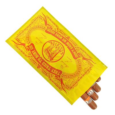 Factory Direct Sales High-end Custom Cigar Bags/humidity Cigar Bags with Zipper and windows