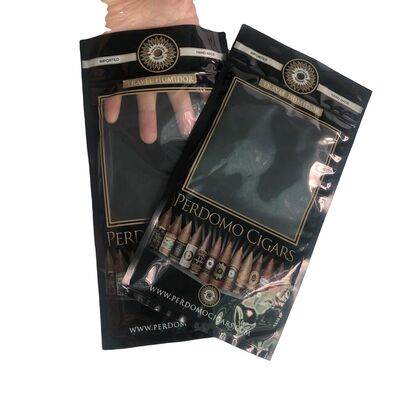 Inside Humidity Sheet cigar packaging bag capable of holding 5 cigars ensures freshness and safeguards cigars from damage