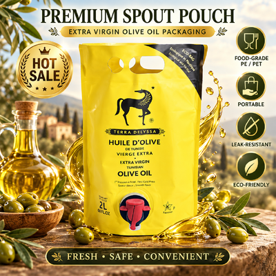 Oem Stand Up Pouch With Spout Featuring Gravure Printing Surface Handling Suitable For Packaging And Safe Product Storage