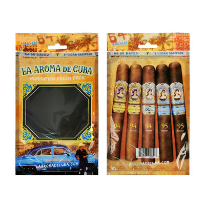 Bag Cigar Humidor Bags Volume 5 Cigars Thickness 0.09mm Perfect Solution for Keeping Cigars Fresh and Well Preserved