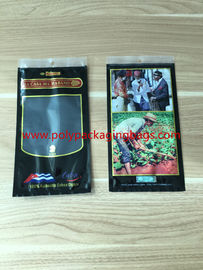 Customized  Logo Cigar Humidor Bags Hold 4-6 / Cigar Packaging Bag