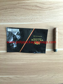 Zipper Resealable Bags For Cigars / Zipper Resealable Pouches For Cigars / Cigar Packaging Wraps