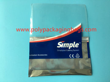 Customized PE / OPP / PETAL Foil Ziplock Bags 8 Colors Gravure Printing