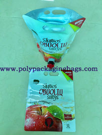 Stand Up 0.19mm 20L Plastic Liquid Food Bags With Valve / Spigot