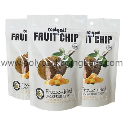 Aluminum foil packaging bag that can be sealed and stand to hold dried fruit