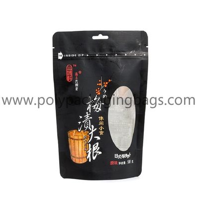 Custom Printed Plastic Snack Dry Fruit Resealable Zip Lock Stand Up Pouch