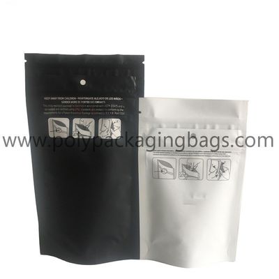 Custom Smell Proof Mylar Bag Child Resistant Ziplock Bag For Medical Seed Flowers Weed Tobacco Leaf