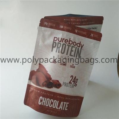 Empty tea Bag chocolate Energy bar Reclosable Mylar stand up Bag Aluminum foil Plastic cookie stand up Bag For Protein