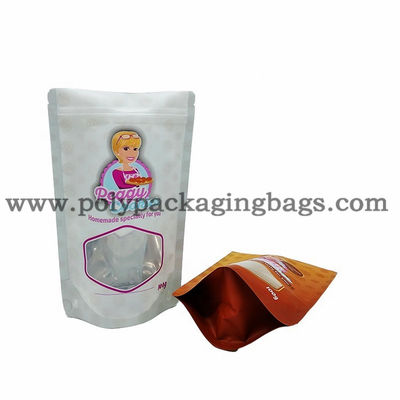 Cookies Packaging Stand Up Aluminum Foil Mylar Ziplock Bags