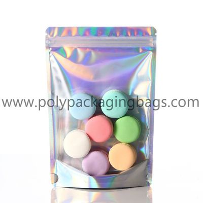 Zipper Top Mylar Ziplock Bags For Food Packaging