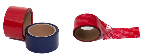 Anti Counterfeiting 50mm*50m Tamper Evident Seal Tape