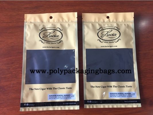 150mm*245mm Classic Three Side Sealed Cigar Humidor Bags