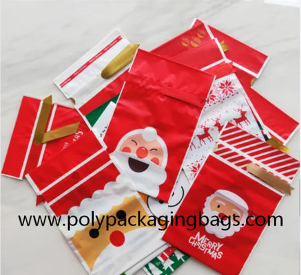 Christmas CPE Candy Biscuit Gift Wrapping Food Drawstring Bag
