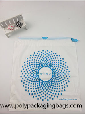 CPE Clothes Drawstring Plastic Bags
