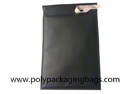 Self Sealing Padded Black Kraft Paper Bubble Wrap Shipping Envelopes