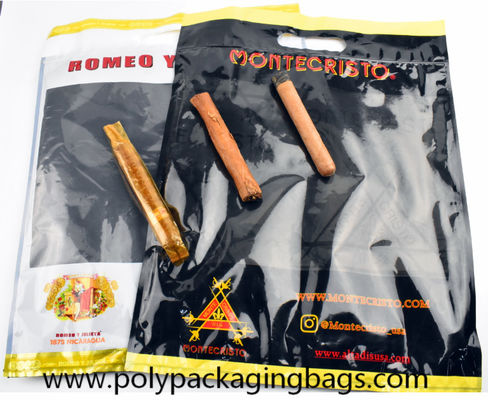 35 * 45cm large capacity cigar moisturizing packaging bag for  30 cigars