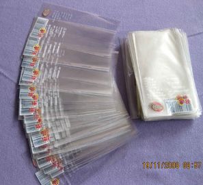High Transparency BOPP Plastic Bags Resealable Cello Bags For Small items
