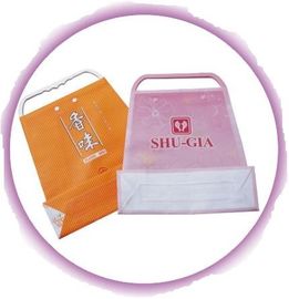 Customized Clothing Plastic Handle Bag Promotion Shopping Bags