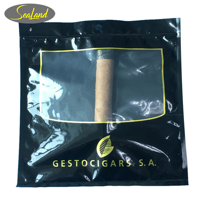 Moisturizing Fresh Keeping Cigar Humidor Bags 0.08mm LDPE Laminated Material