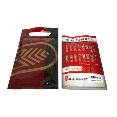 Classic Cigar Bags Moisturizing System Cigar Packaging Bags , Zipper Cigar Humidor Bags 65-75% RH