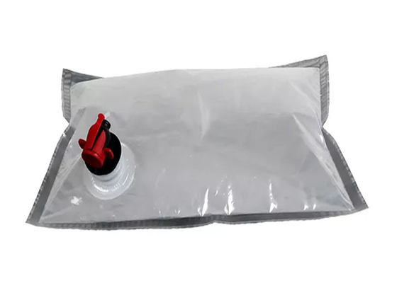 Plastic Aseptic BIB Syrup Bag In Box 20 Liter For Wine Liquid Soda