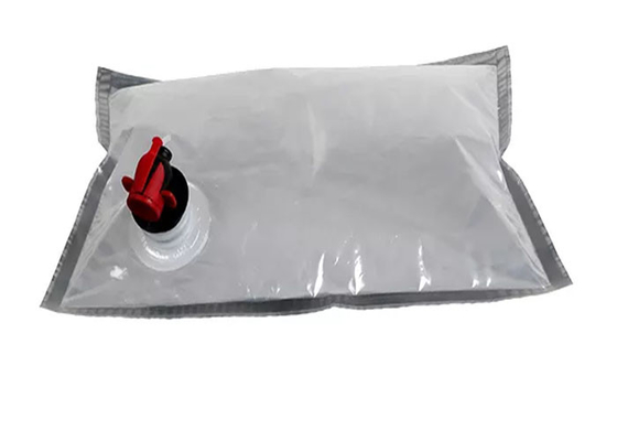 Plastic Packaging Aseptic BIB Bag In Box 20 Liter For Wine Beverage