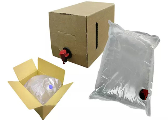 20 Liter 12L Liquid Spout Bags In Box With Spigot For Water Juice Liquid Beverage Wine