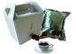 Golden Stamp Printing Arabic Hot Coffee Bags In Box With Spigot / Connector Dispenser Valve