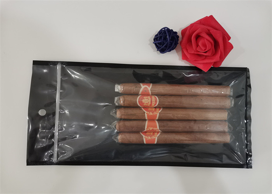 Humidity Proof Cigar Tobacco Ziplock Packaging Bags , RTS Cigar Humidor Pouch