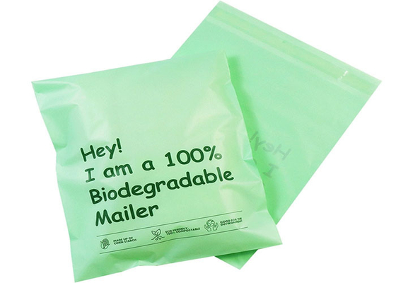 PLA PBAT Plant Starch 100% Biodegradable Courier Bags Clothing Mailing Packaging