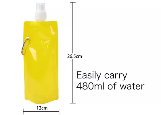 500ml 800ml 1000ml Plastic Water Juice Liquid Squeeze Stand Up Pouches BPA Free