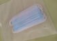 Matte / Frosted Biodegradable Plastic Zipper Bags For T Shirt Swimwear