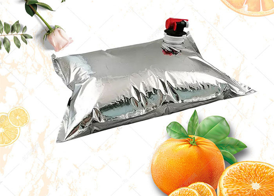 Aluminum Plating BIB Bag In Box With Spigot Liquid Wine Beverage Plastic Packaging Customized