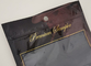 Resealable Customized Printing Mylar Foil Cigar Humidor Bags With Ziplock