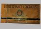Custom Flip Cover Tobacco Cigar Ziplock Bag , Cigar Packing Bags With Zip