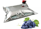 Beverage Aseptic BIB Aluminum Foil Wine Packaging Bags With Screw Valve