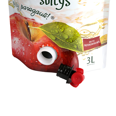 Stand Up Pouch With Spout /Liquid Plastic Spout Pouch/PET/AL/NY/PE Spout pouch for wine/juice