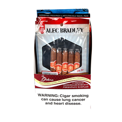 Classic Large Volume Thermal Cigar Humidor Bags with Humidified System Inside and display box